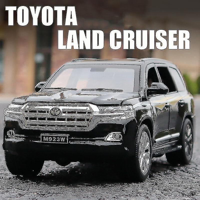 Foto 3 pulgar | Venta Internacional - Modelo De Coche Land Cruiser Suv 1/24 De Aleación Fundida A Presión Con 6 Puertas