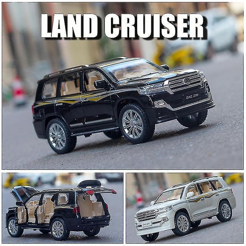 Foto 4 pulgar | Venta Internacional - Modelo De Coche Land Cruiser Suv 1/24 De Aleación Fundida A Presión Con 6 Puertas