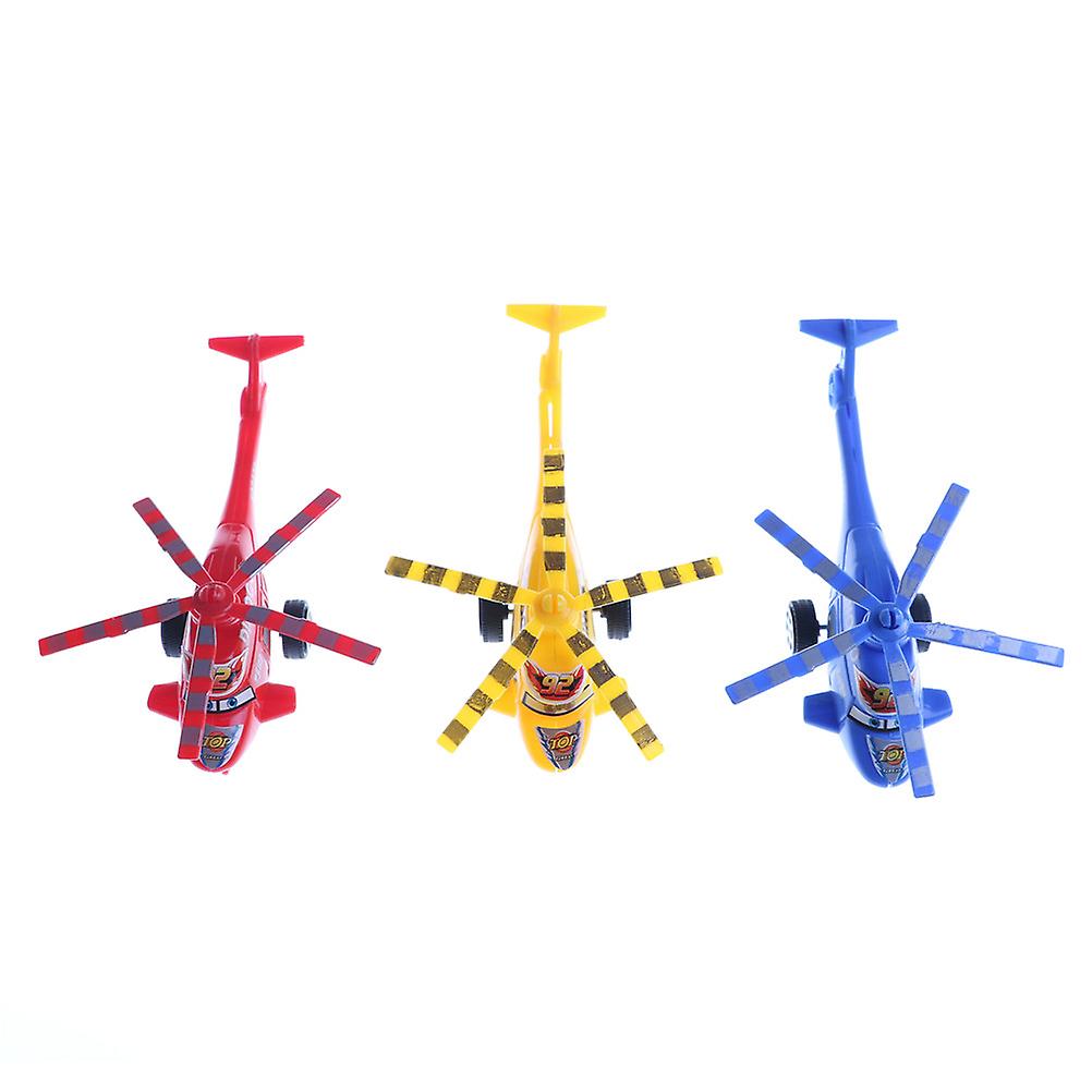 Foto 3 pulgar | Venta Internacional - Modelo De Helicóptero De Juguete Para Niños Con Línea De Tracción