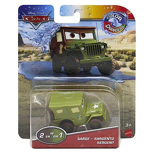 Foto 2 pulgar | Venta Internacional - Toy Disney Cars Color Changers 2023 Sarge Para Niños