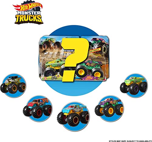 Foto 7 pulgar | Venta Internacional - Juego De 2 Unidades Toy Hot Wheels Monster Trucks Demolition Doubles