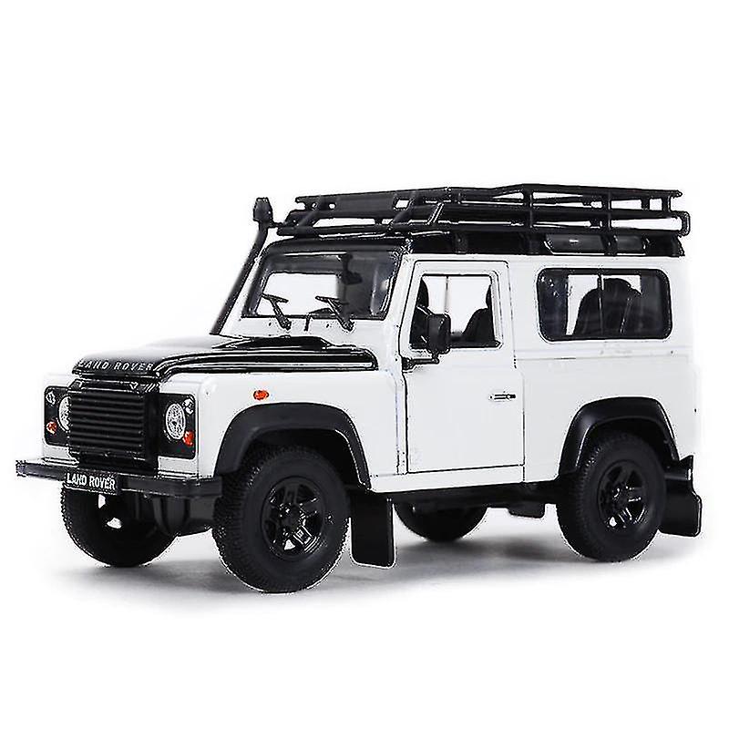 Foto 2 pulgar | Venta Internacional - Coche Utilitario Land Rover Defender Fundido A Escala 1:24, Coleccionable