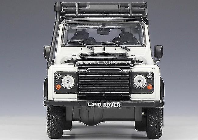 Foto 4 pulgar | Venta Internacional - Coche Utilitario Land Rover Defender Fundido A Escala 1:24, Coleccionable