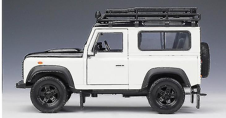 Foto 6 pulgar | Venta Internacional - Coche Utilitario Land Rover Defender Fundido A Escala 1:24, Coleccionable