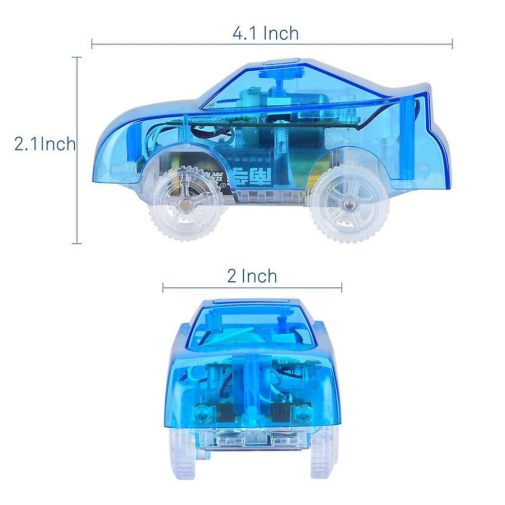 Foto 2 | Venta Internacional - Coche De Juguete 3d Transparente Con Luz Led Intermitente Para Niños