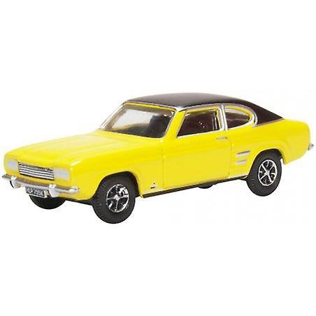 Foto 2 pulgar | Venta Internacional - Maqueta De Coche Oxford Diecast Ford Capri Mk1 Maize Yellow 1/76