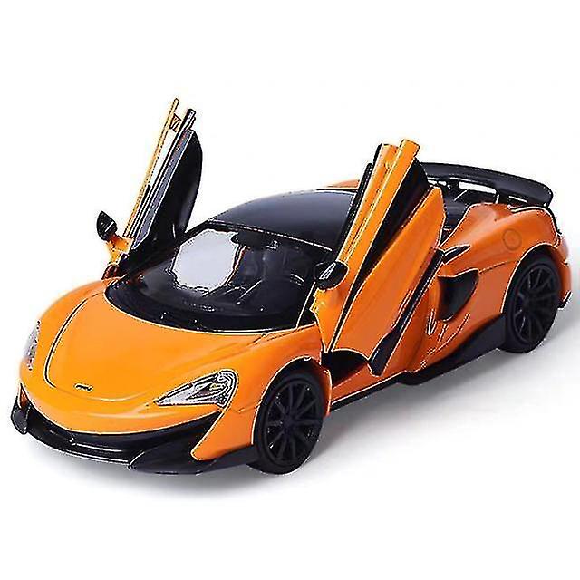 Foto 2 pulgar | Venta Internacional - Modelo De Coche Fundido A Presión Mclaren 600lt 1:36 De Metal Con Cierre Retráctil Naranja