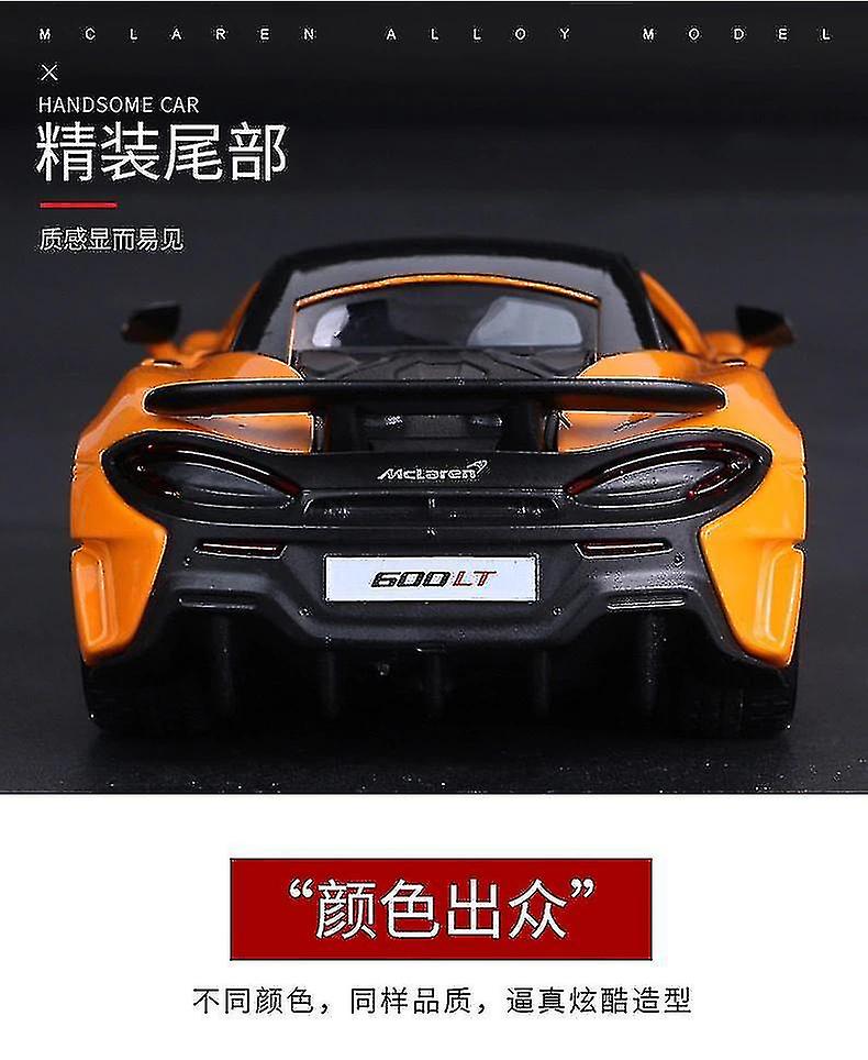 Foto 4 pulgar | Venta Internacional - Modelo De Coche Fundido A Presión Mclaren 600lt 1:36 De Metal Con Cierre Retráctil Naranja