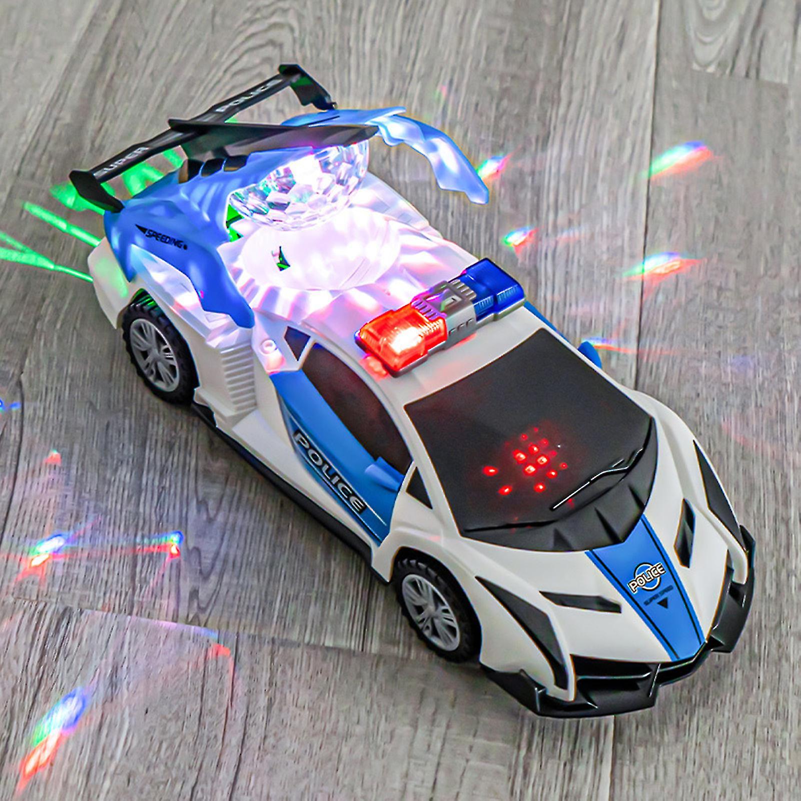 Foto 5 pulgar | Venta Internacional - Coche De Policía Simulado De Coche De Juguete Con Música Y Luces Para Niños