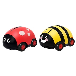 Foto 1 | Venta Internacional - Carro De Juguete Con Dibujos Animados De Insectos, Inercia, 2 Unidades, Para Niños