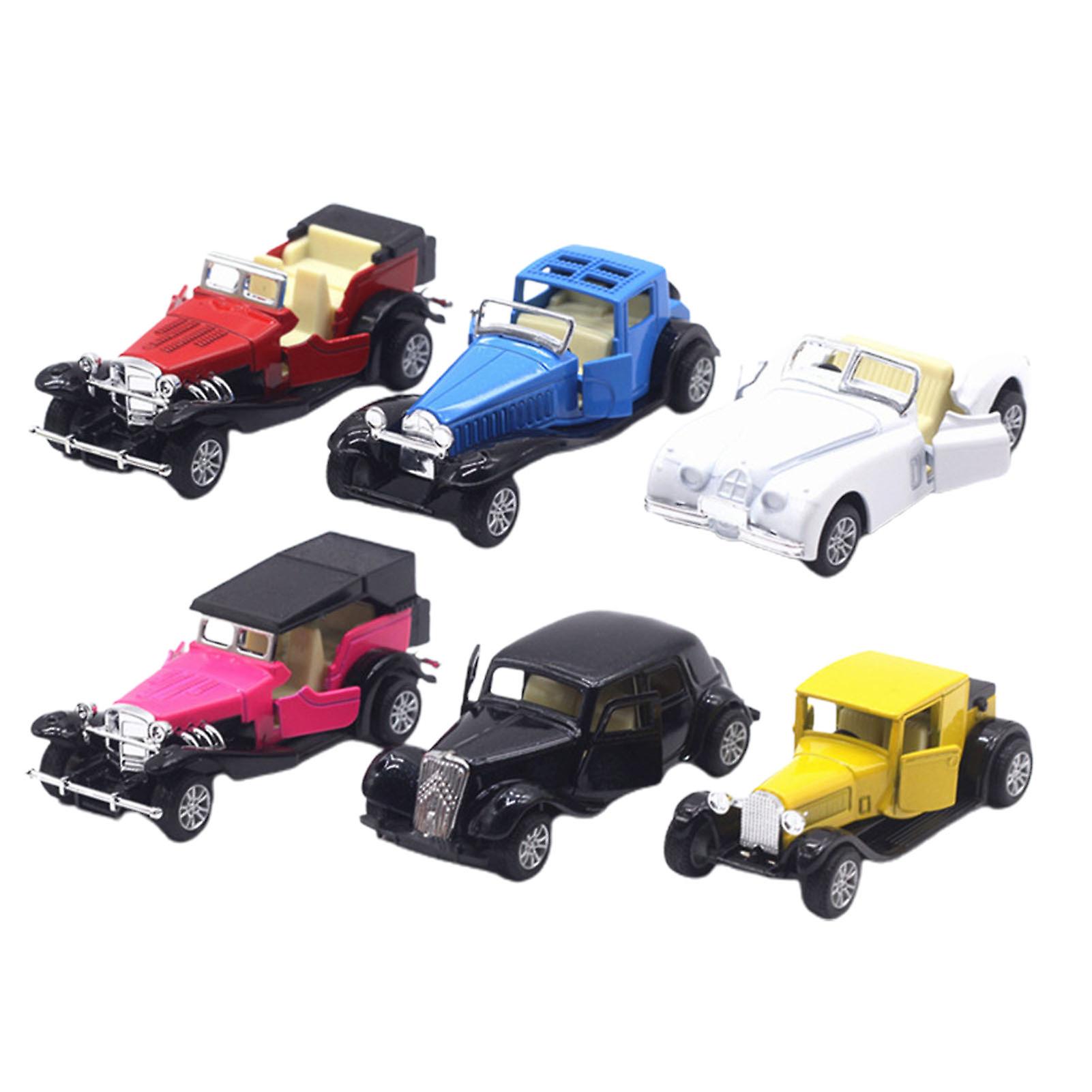 Venta Internacional - Coche De Juguete Farfi Pull-back 1/64, Mini, 8,5 Cm, Aleación Para Niños, 6 Unidades