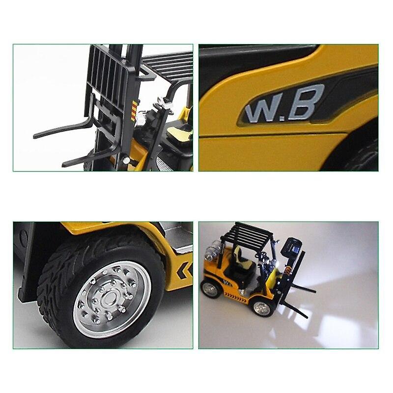 Foto 3 pulgar | Venta Internacional - Carretilla Elevadora De Carretilla Elevadora De Ingeniería Modelo 1:24