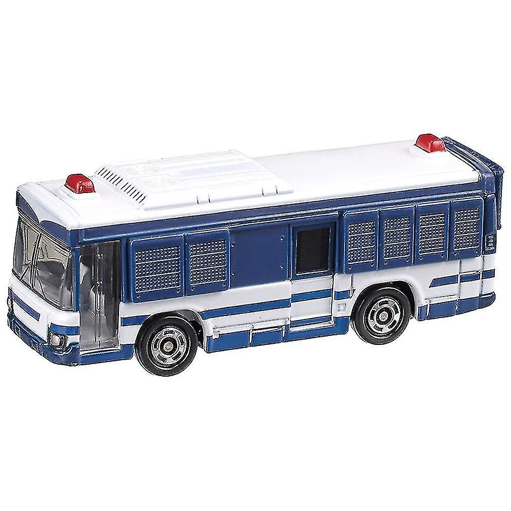 Venta Internacional - Modelo De Minicoche De Simulación De Autobús Toy Police Transport Para Niños