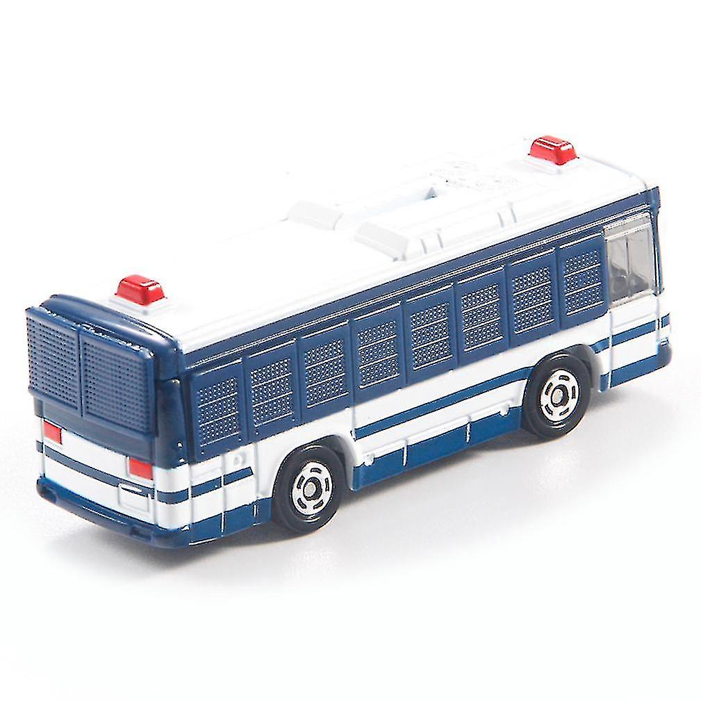 Foto 4 pulgar | Venta Internacional - Modelo De Minicoche De Simulación De Autobús Toy Police Transport Para Niños