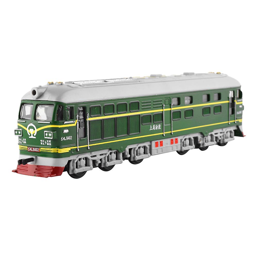 Foto 2 pulgar | Venta Internacional - Locomotora Model Train, Aleación Verde Con Luz De 24,5 Cm, Juguete Para Niños