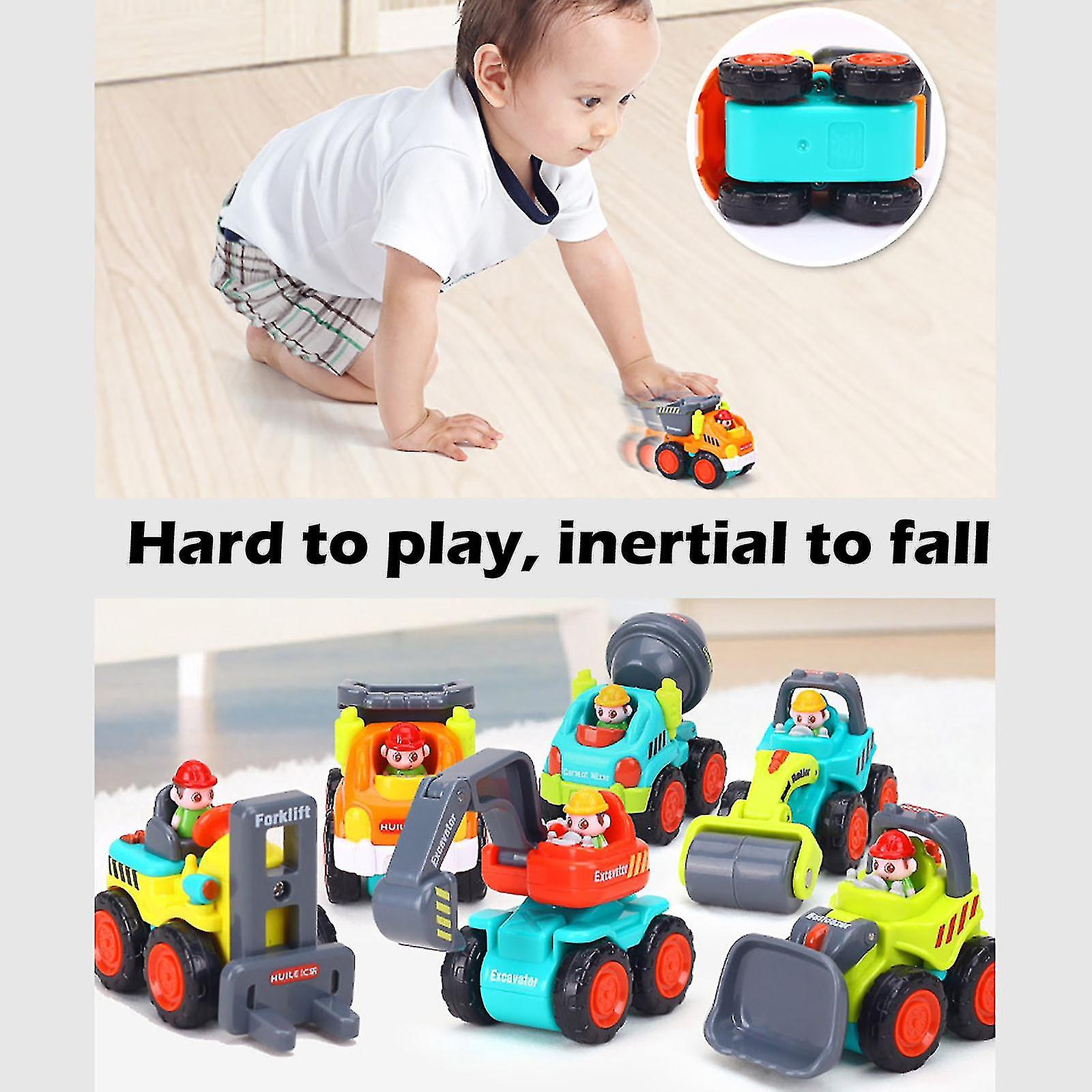 Foto 4 pulgar | Venta Internacional - Juego De Juguetes Para Vehículos De Construcción, 6 Piezas, Para Niños