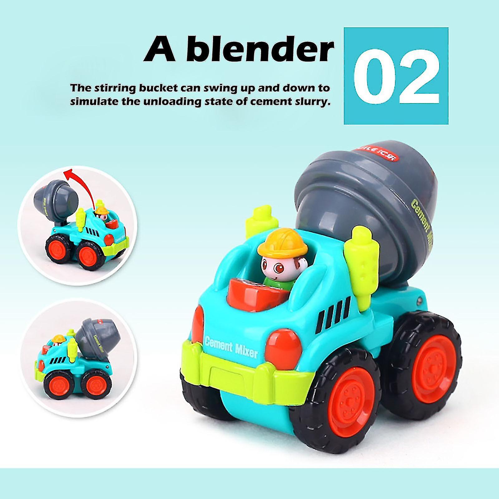 Foto 5 pulgar | Venta Internacional - Juego De Juguetes Para Vehículos De Construcción, 6 Piezas, Para Niños