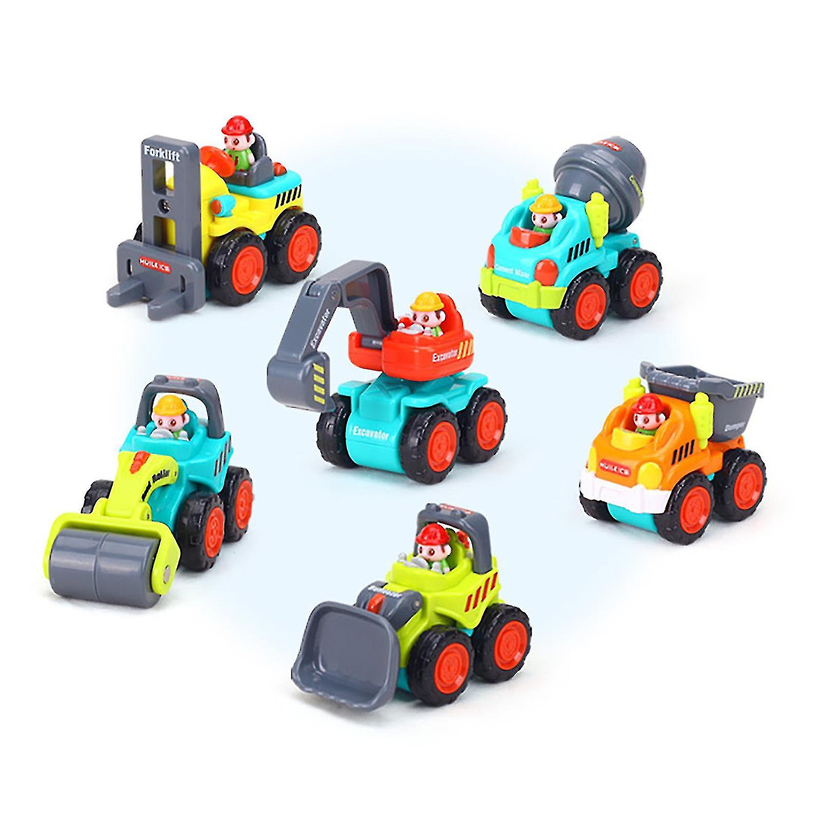 Foto 6 pulgar | Venta Internacional - Juego De Juguetes Para Vehículos De Construcción, 6 Piezas, Para Niños