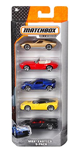 Venta Internacional - Toy Car Matchbox Coleccionable, Paquete De 5 Vehículos A Escala 1:64