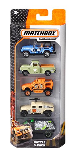 Foto 7 | Venta Internacional - Toy Car Matchbox Coleccionable, Paquete De 5 Vehículos A Escala 1:64