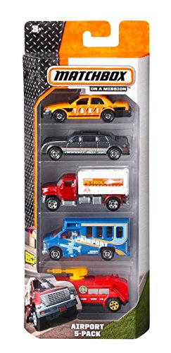 Foto 8 | Venta Internacional - Toy Car Matchbox Coleccionable, Paquete De 5 Vehículos A Escala 1:64