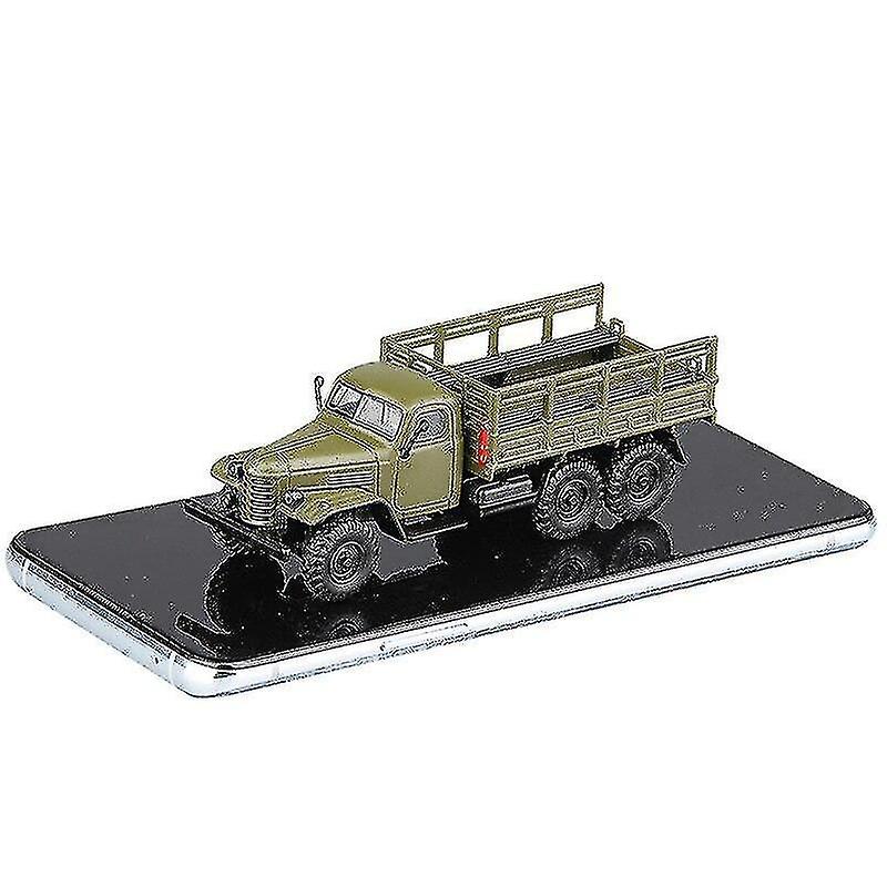 Foto 2 pulgar | Venta Internacional - Vehículo De Transporte Militar Modelo De Aleación Ca30 A Escala 1:64