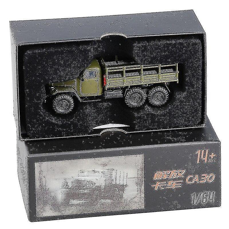 Foto 3 pulgar | Venta Internacional - Vehículo De Transporte Militar Modelo De Aleación Ca30 A Escala 1:64