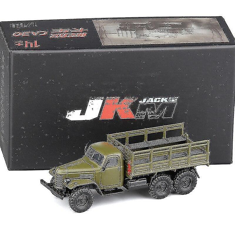 Foto 3 | Venta Internacional - Vehículo De Transporte Militar Modelo De Aleación Ca30 A Escala 1:64