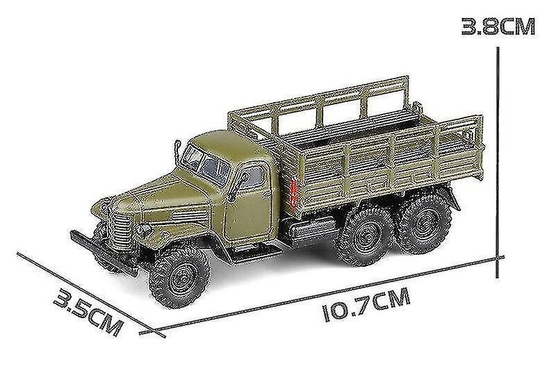 Foto 4 | Venta Internacional - Vehículo De Transporte Militar Modelo De Aleación Ca30 A Escala 1:64