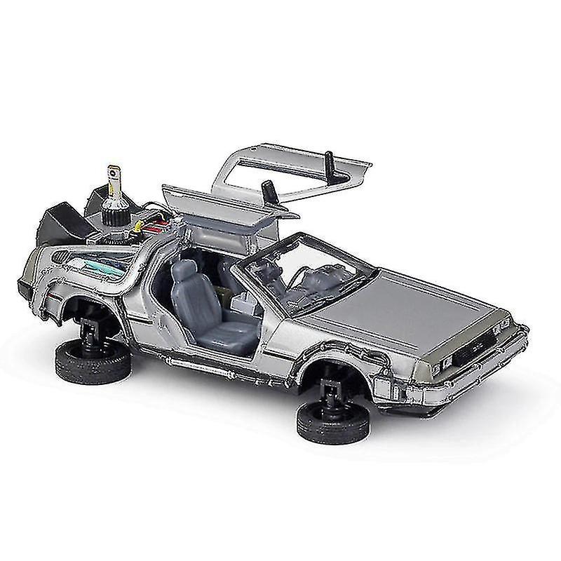 Foto 2 pulgar | Venta Internacional - Vehículo Retráctil De Aleación Diecast Car 1:24 Back To The Future