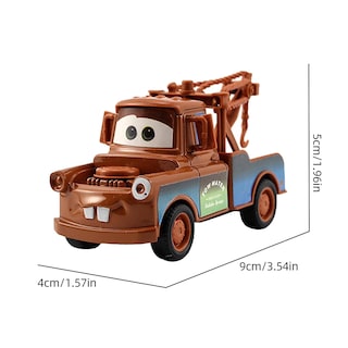 Foto 2 | Venta Internacional - Toy Cars Cars Movie 4 Piezas Mcqueen Mater Chicks Hicks Cruz She