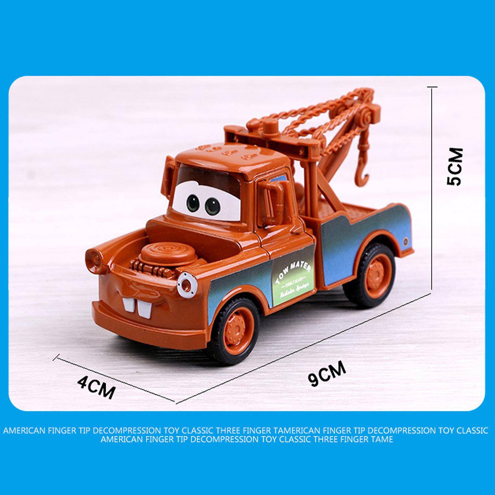 Foto 6 pulgar | Venta Internacional - Toy Cars Cars Movie 4 Piezas Mcqueen Mater Chicks Hicks Cruz She