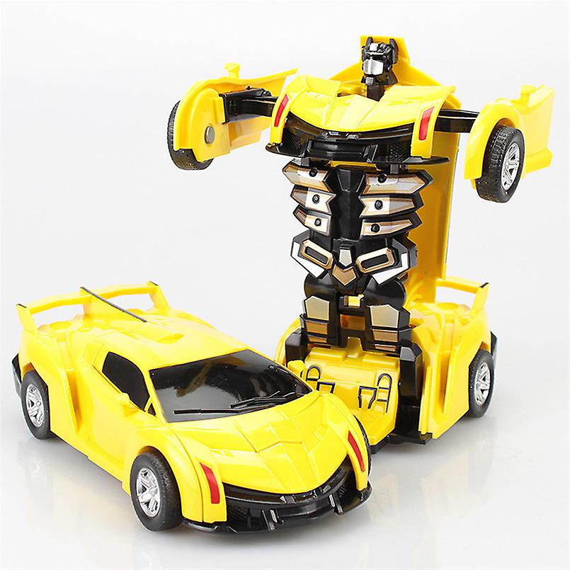 Foto 2 pulgar | Venta Internacional - Mini Coche Robot De Transformación De Plástico De Juguete Para Niños
