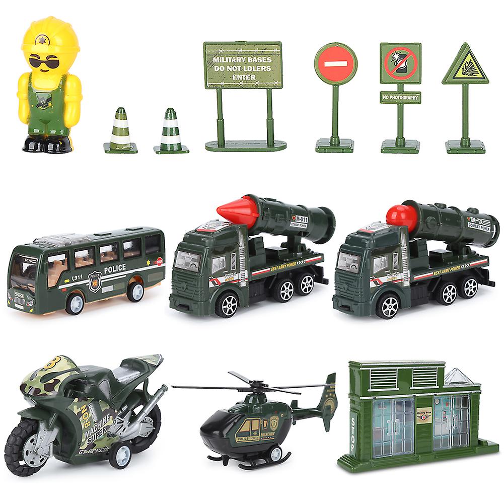 Foto 4 pulgar | Venta Internacional - Set De Maquetas De Vehículos Militares De Juguete Para Niños Mayores De 4 Años