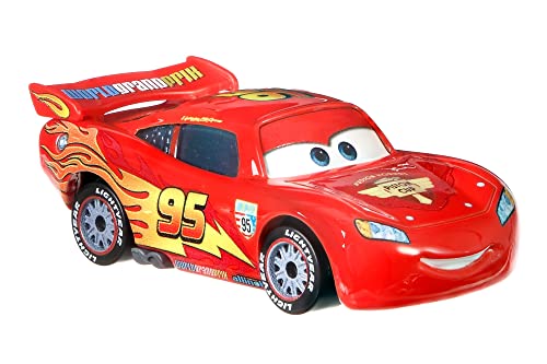 Foto 3 pulgar | Venta Internacional - Toy Disney Cars Lightning Mcqueen Con Ruedas De Carreras A Escala 1:55