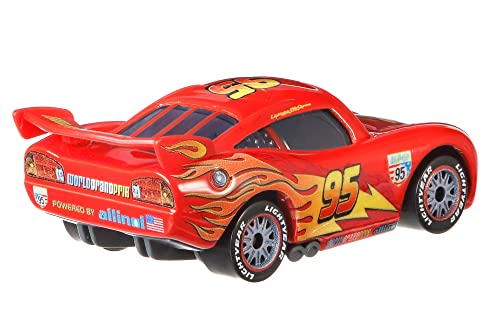 Foto 4 pulgar | Venta Internacional - Toy Disney Cars Lightning Mcqueen Con Ruedas De Carreras A Escala 1:55