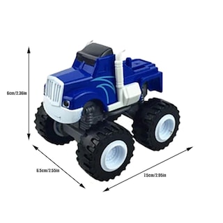 Foto 3 | Venta Internacional - Toy Car Xs Monsters Truck Russian Classic Blaze Para Niños