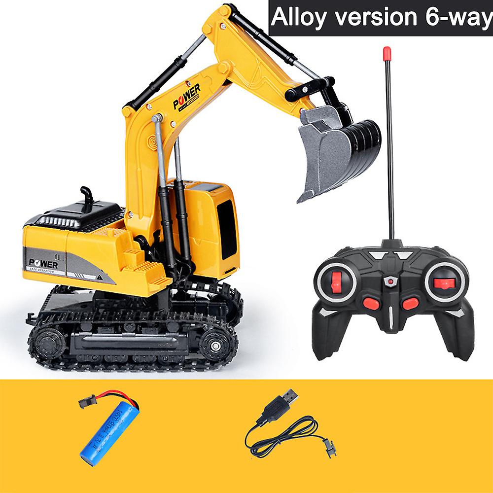Foto 3 pulgar | Venta Internacional - Excavadora, Coche De Juguete, Construcción, Volcado, Vehículo De Ingeniería
