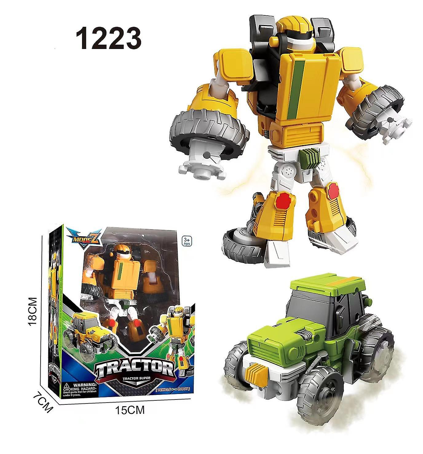 Foto 2 pulgar | Venta Internacional - Juguetes De Dibujos Animados Modelo Transformer Car Robot Para Niños