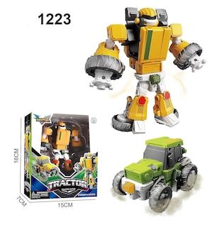 Foto 4 | Venta Internacional - Juguetes De Dibujos Animados Modelo Transformer Car Robot Para Niños