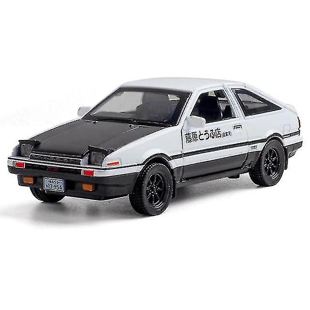 Foto 2 pulgar | Venta Internacional - Coche Coleccionable Toyota Ae86 1:32 De Aleación Fundida A Presión Con Retroceso