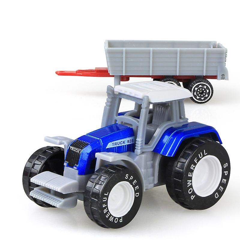 Foto 3 pulgar | Venta Internacional - Minimodelo De Coche Fundido A Presión, Camión Agrícola, De Juguete A Escala 1:64 Para Niños