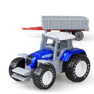 Foto 4 | Venta Internacional - Minimodelo De Coche Fundido A Presión, Camión Agrícola, De Juguete A Escala 1:64 Para Niños