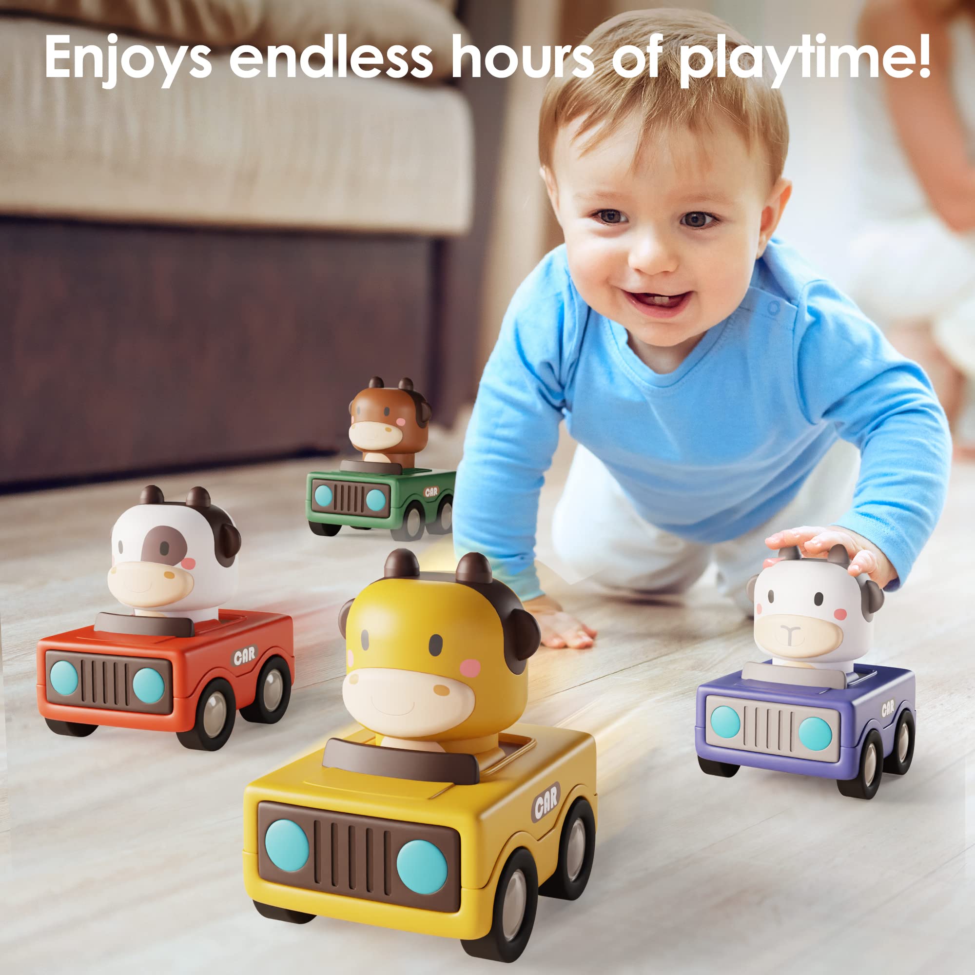 Foto 7 pulgar | Venta Internacional - Carros Iplay Ilearn Press And Go para Niños