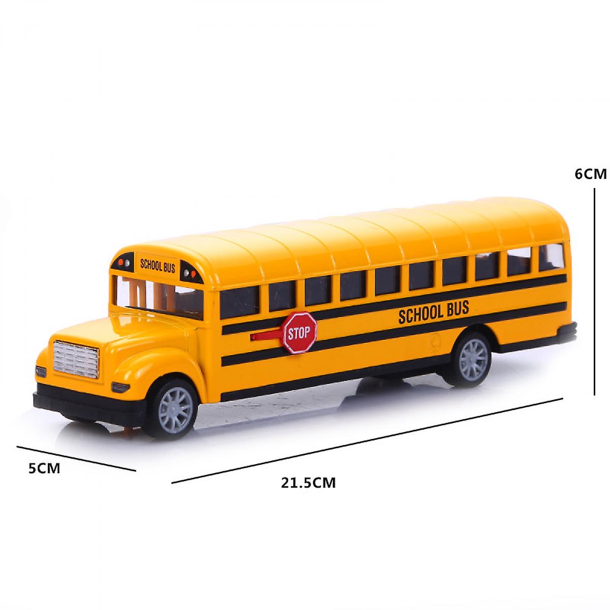 Foto 6 pulgar | Venta Internacional - Autobús Escolar de Juguete Amarillo