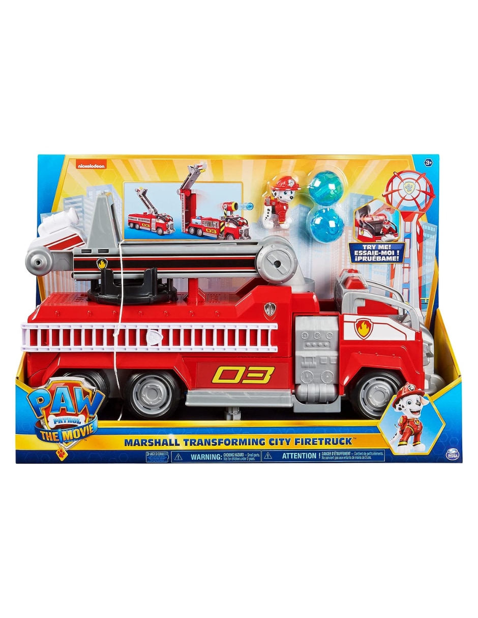 Paw patrol carro de bomberos online