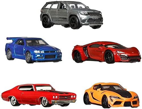 Paquete Premium Hot Wheels Premium Cars Fast & Furious, Gif - Venta Internacional. $1,708