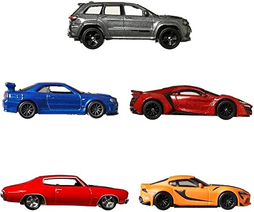 Foto 4 pulgar | Paquete Premium Hot Wheels Premium Cars Fast & Furious, Gif - Venta Internacional.