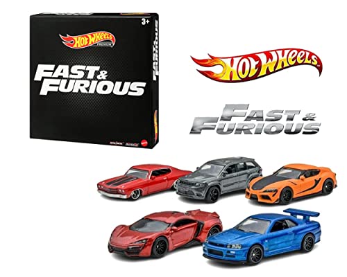 Foto 7 pulgar | Paquete Premium Hot Wheels Premium Cars Fast & Furious, Gif - Venta Internacional.