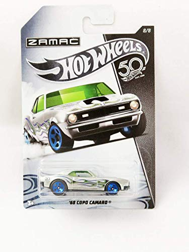 Foto 2 pulgar | Hot Wheels Zamac '68 Copo Camaro 8/8 50 Aniversario - Venta Internacional.